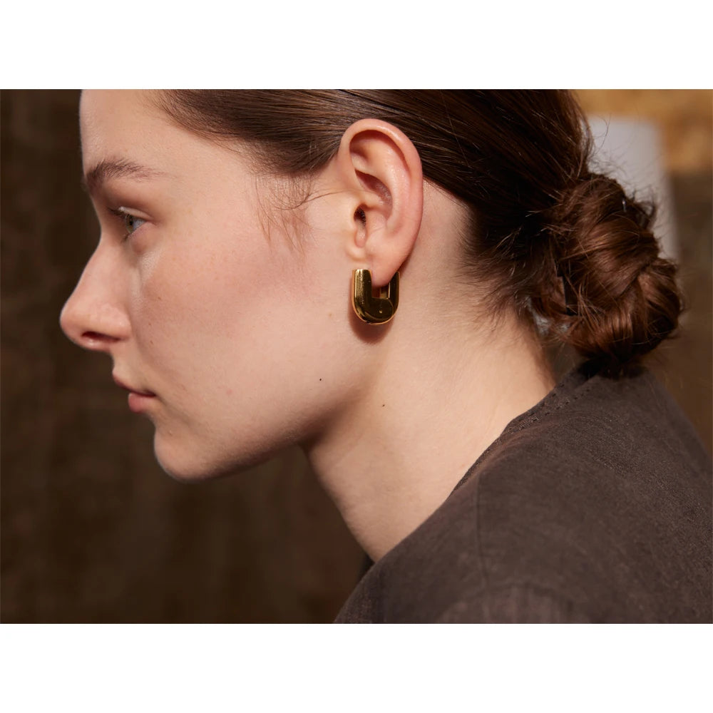 Bold Arc Earrings