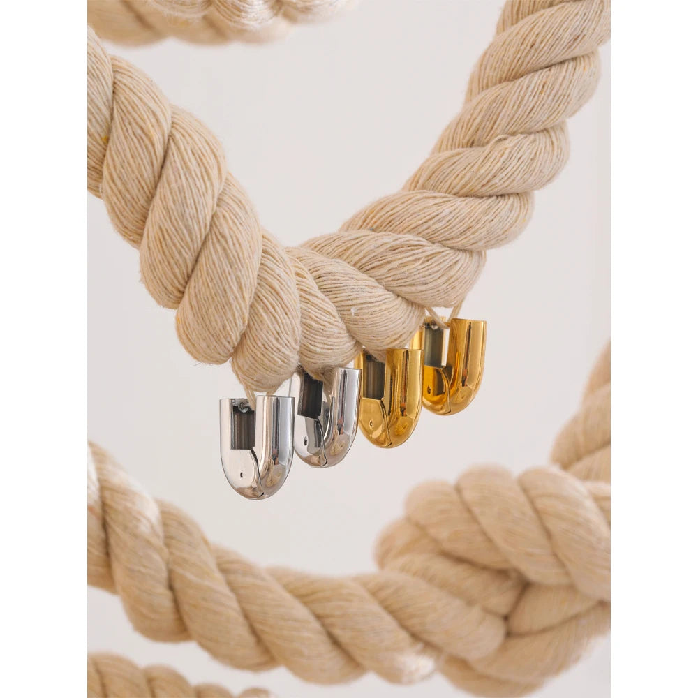 Bold Arc Earrings