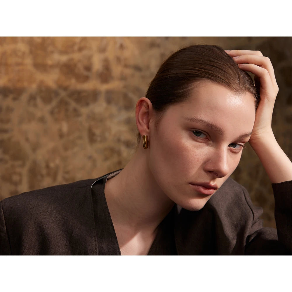Bold Arc Earrings