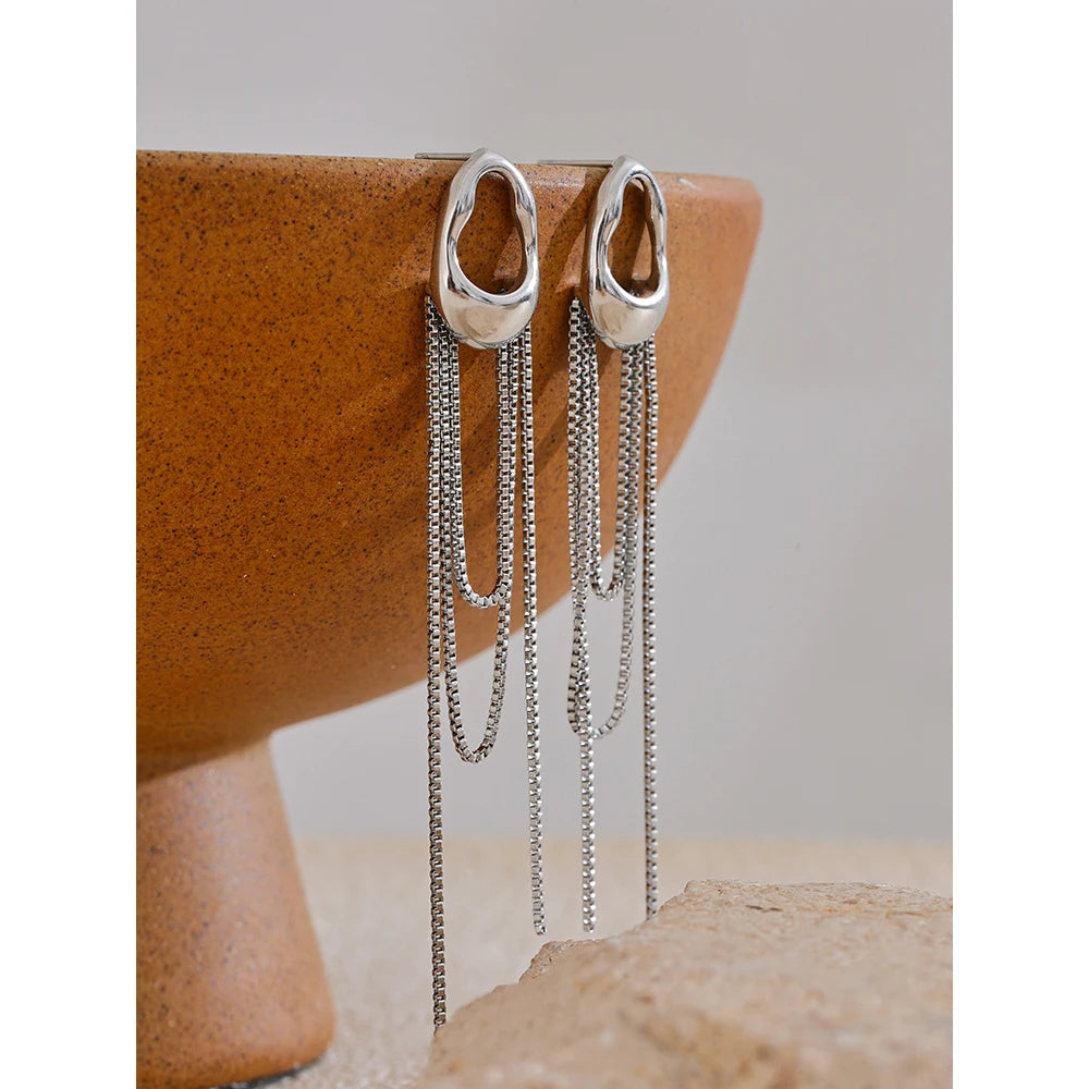Golden Drape Earrings