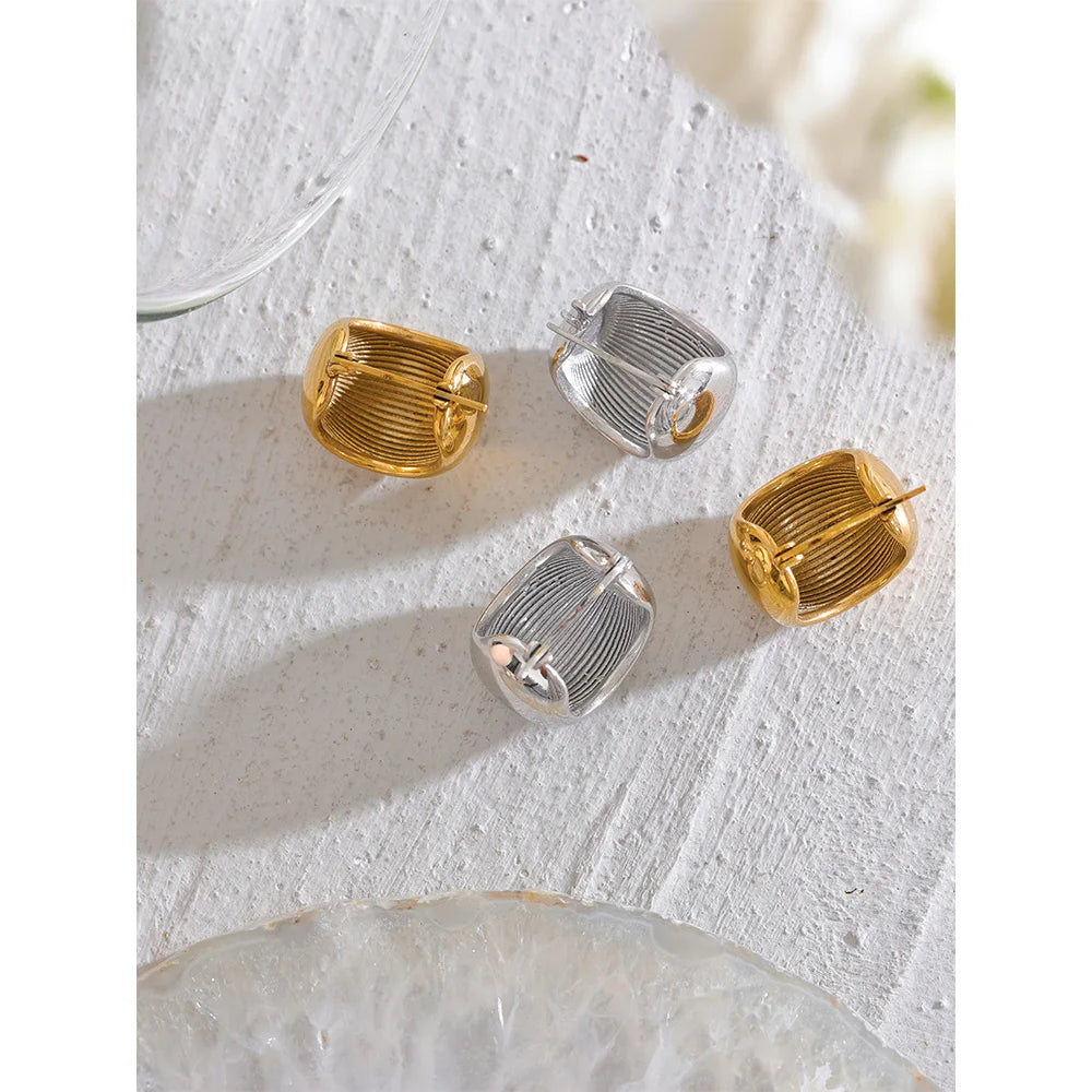 Gilded Shell Earrings