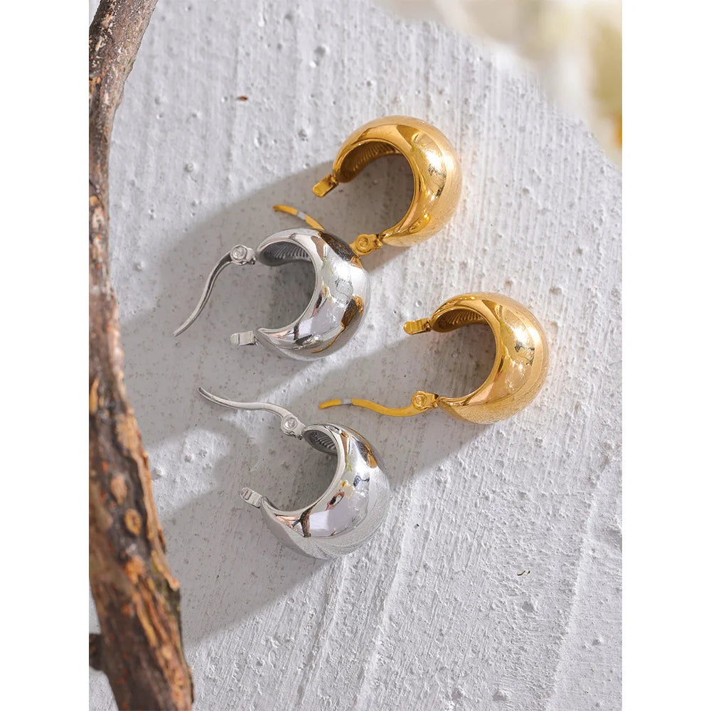 Gilded Shell Earrings