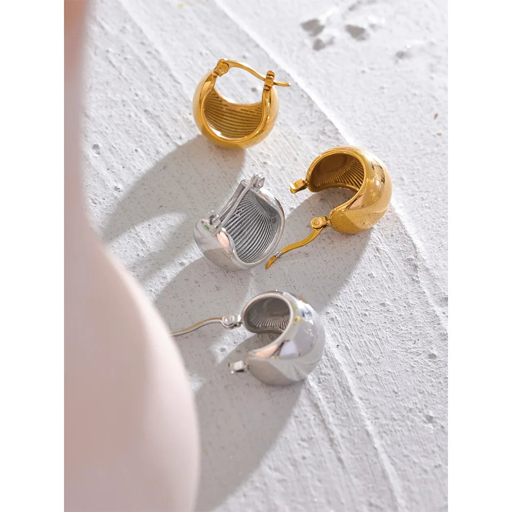Gilded Shell Earrings