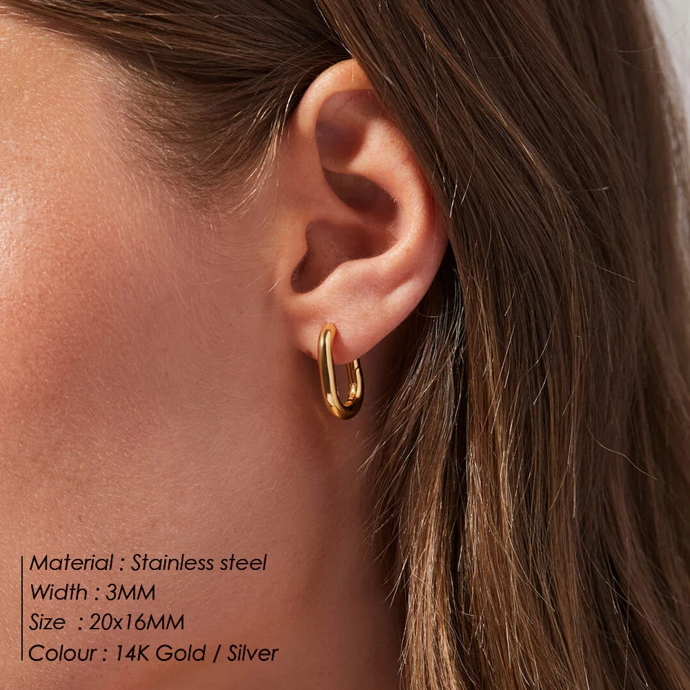 Urban Curve Mini Hoops