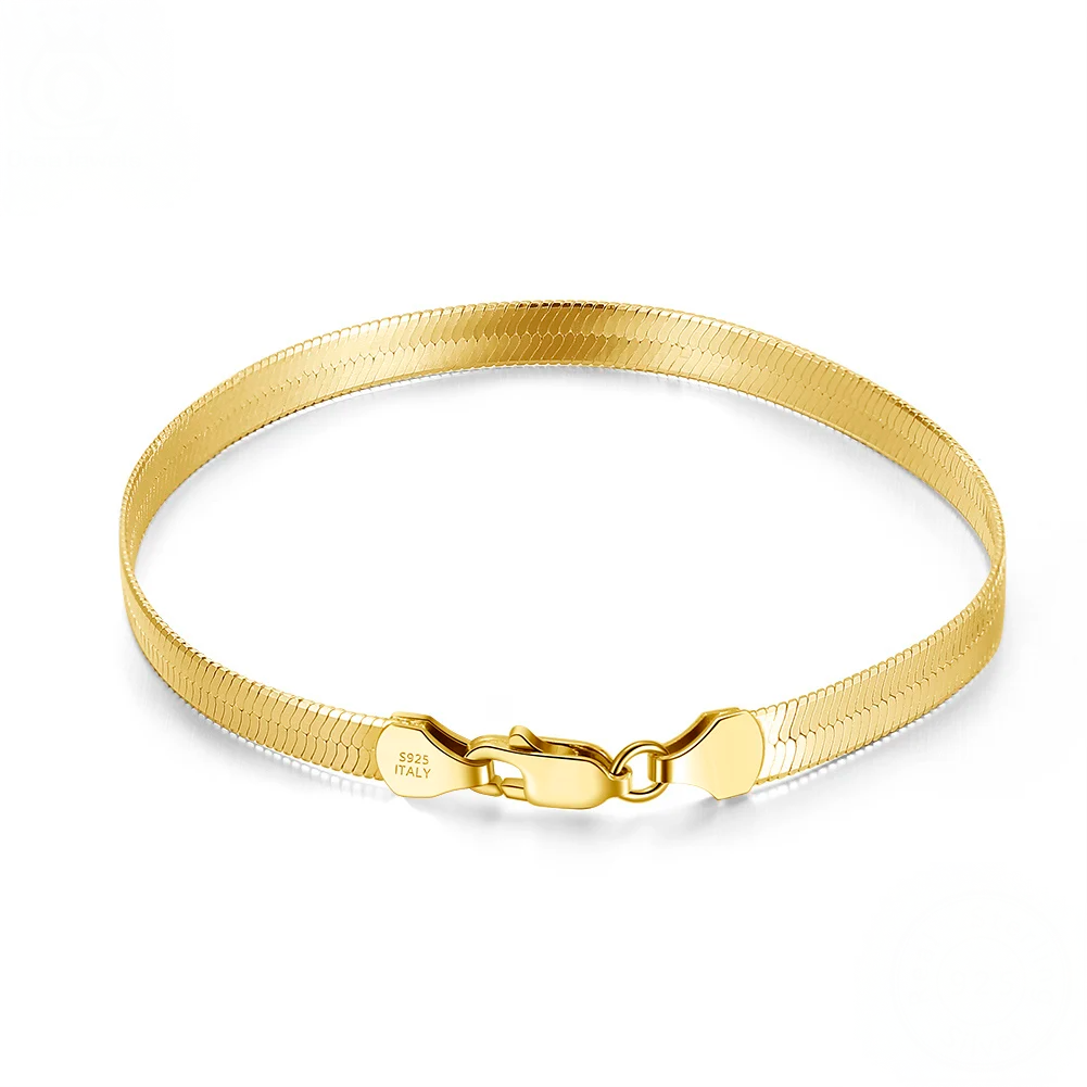 Herringbone Chain Bracelet