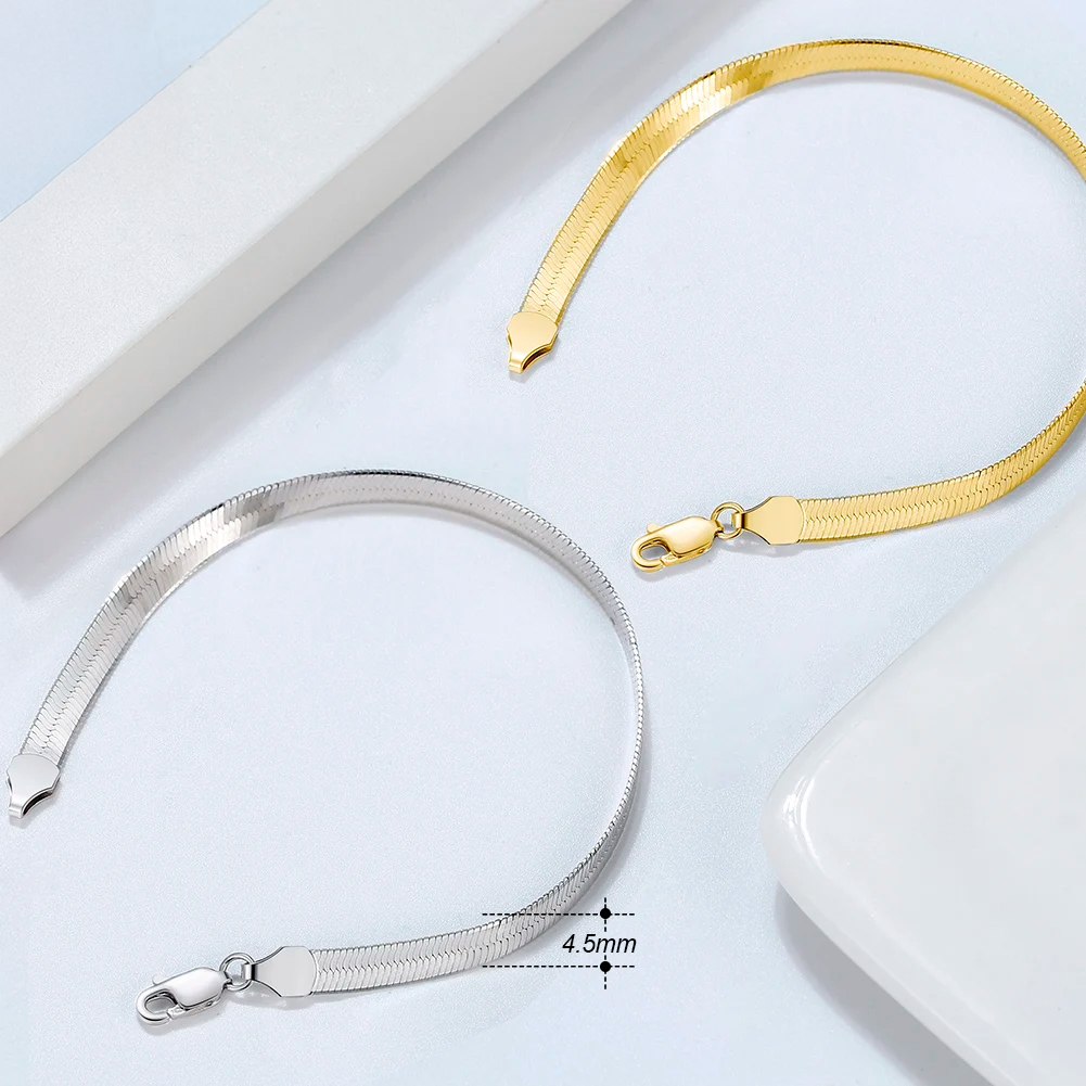 Herringbone Chain Bracelet