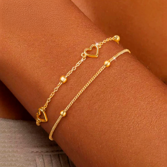 Heartfelt Duo Bracelet