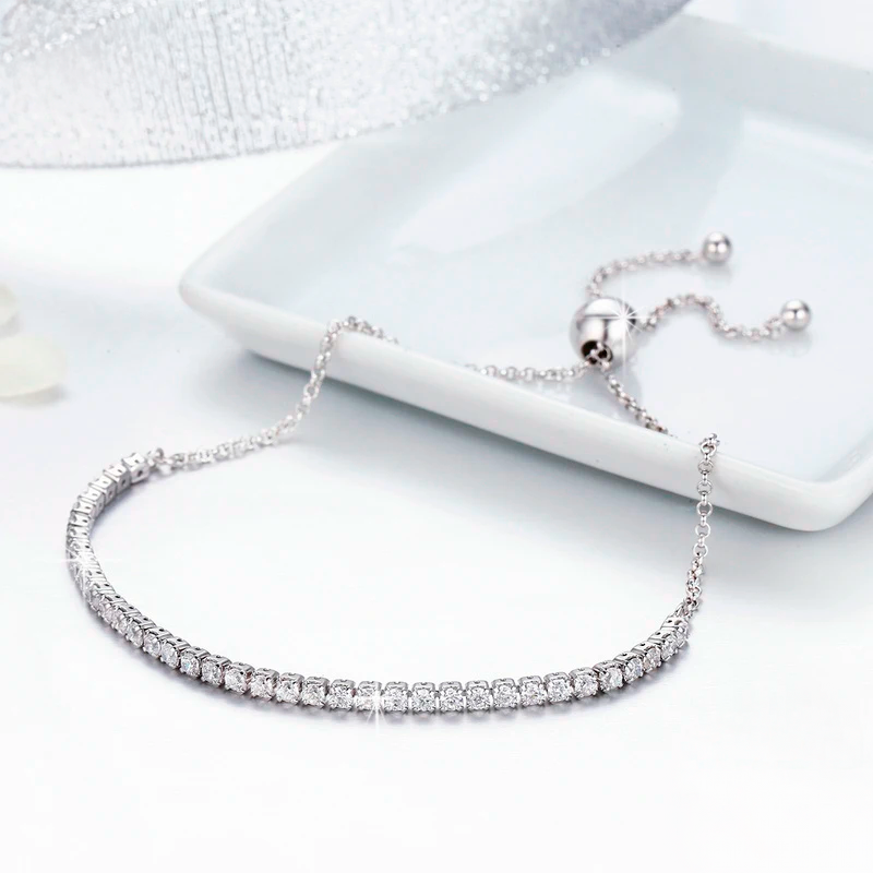 Sparkle Slide Tennis Bracelet