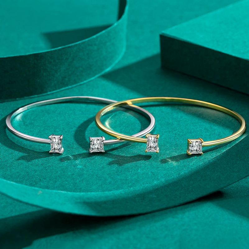 Twin Flame Open Cuff Bracelet