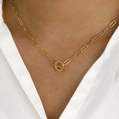 Power Link Toggle Necklace