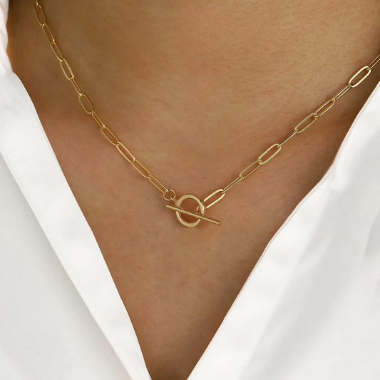 Power Link Toggle Necklace
