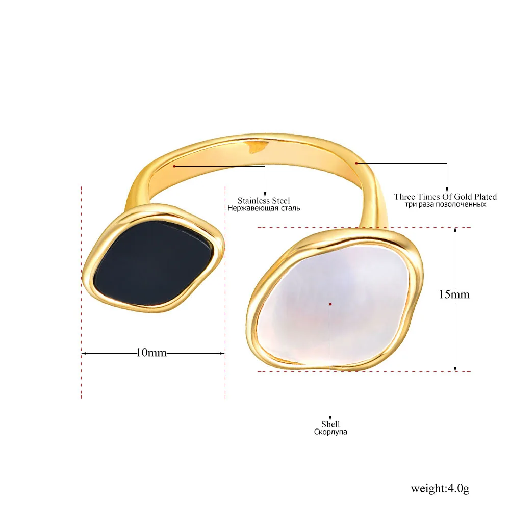 Dual Tide Wrap Ring