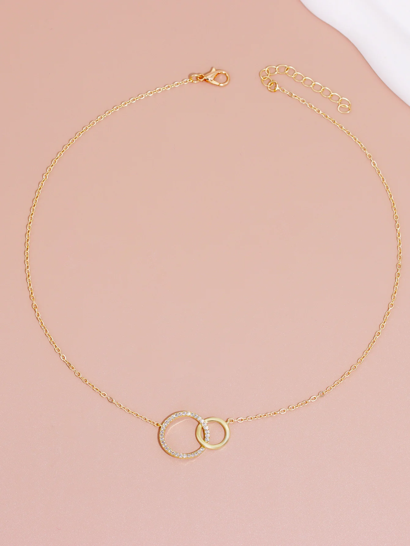 Infinity Bond Circle Necklace