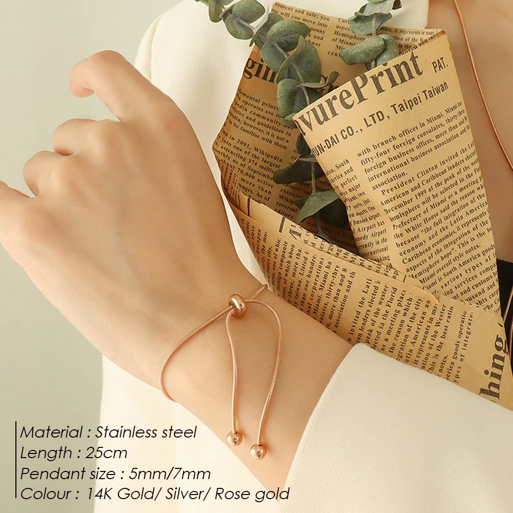 Sleek Slider Knot Bracelet