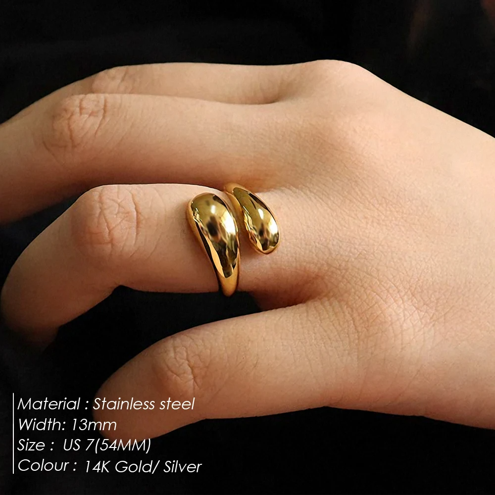 Liquid Embrace Wrap Ring