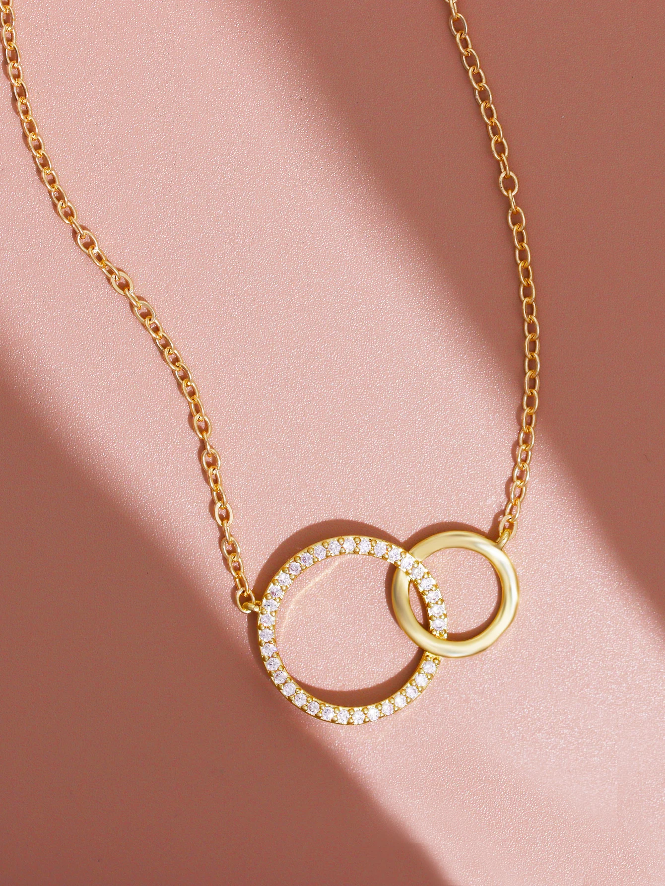 Infinity Bond Circle Necklace
