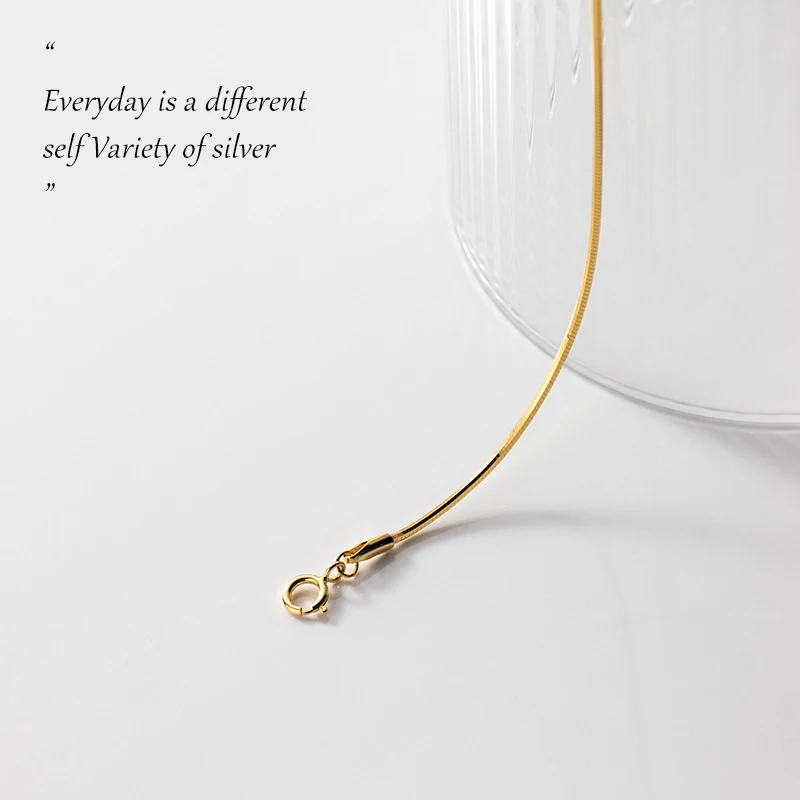 Satin Line Snake Chain Bracelet