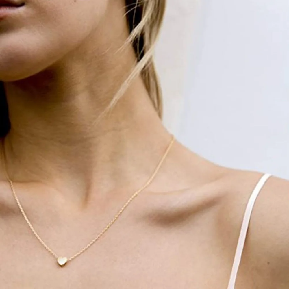 Whisper Heart Pendant Necklace