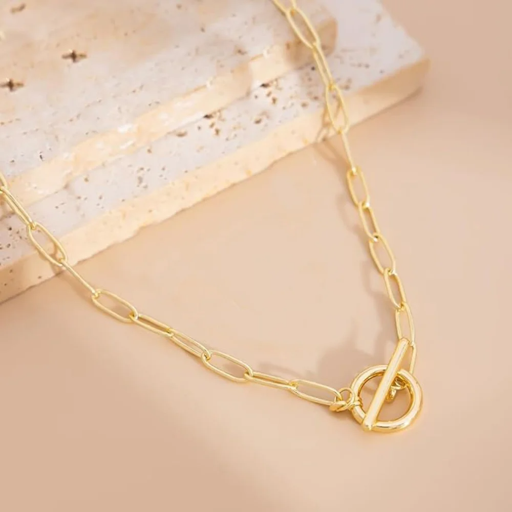 Power Link Toggle Necklace