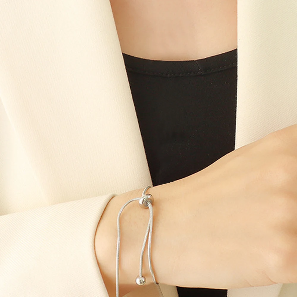 Sleek Slider Knot Bracelet