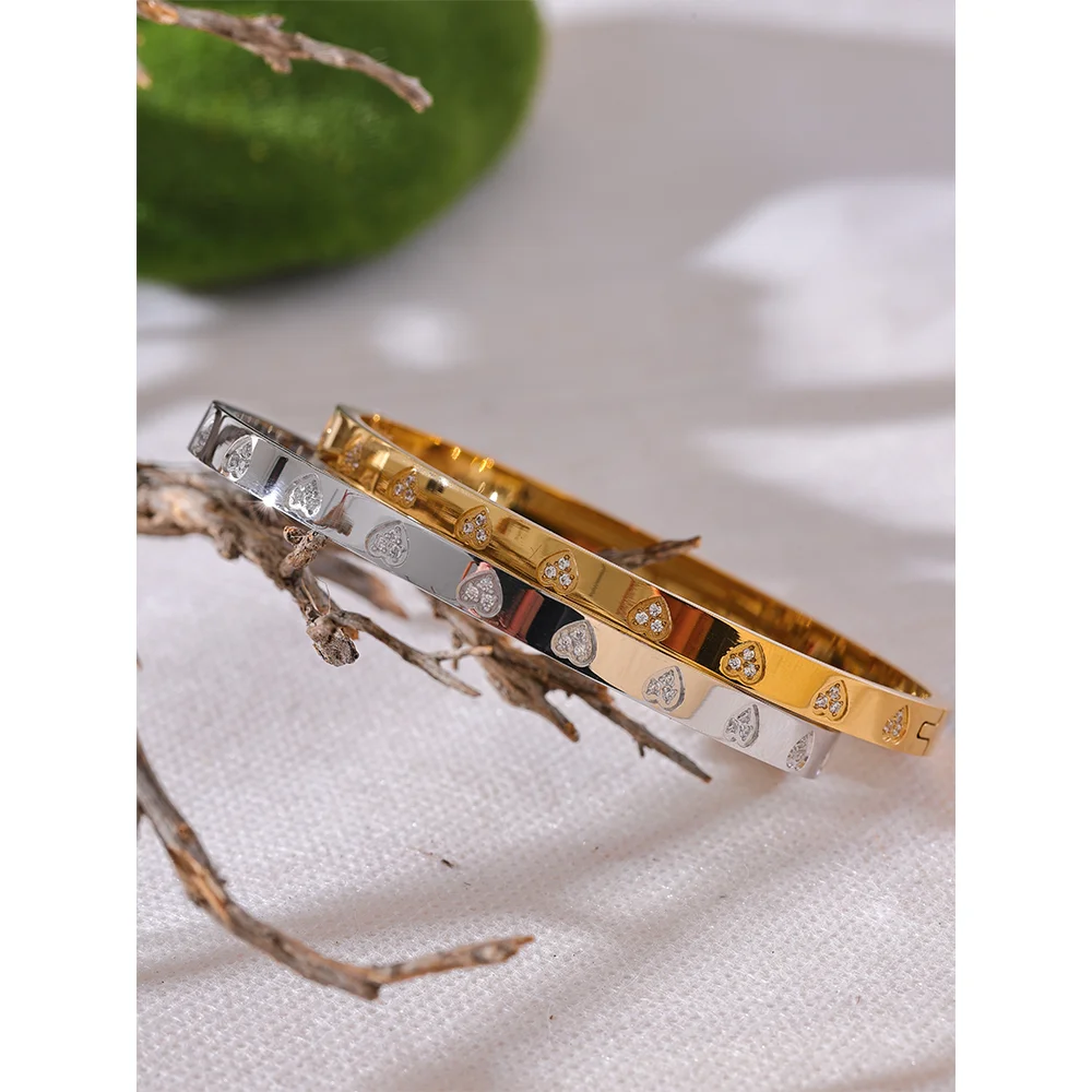 Radiant Heart Bangle