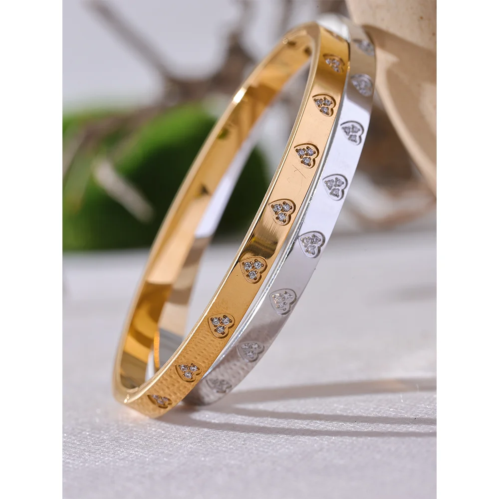 Radiant Heart Bangle