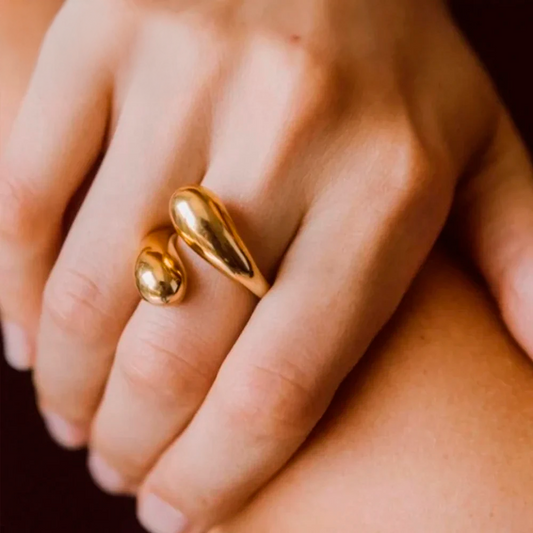 Liquid Embrace Wrap Ring