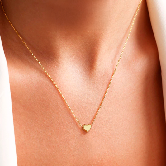Whisper Heart Pendant Necklace