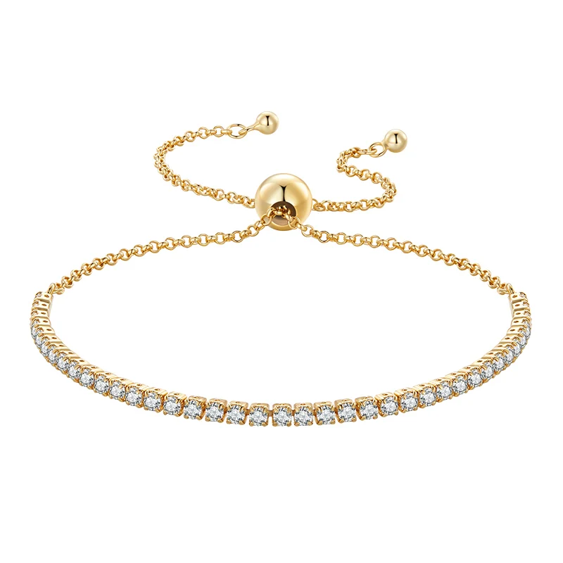 Sparkle Slide Tennis Bracelet