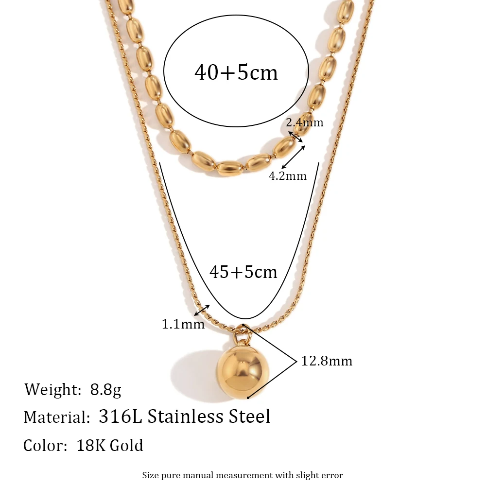 Golden Harmony Layered Necklace