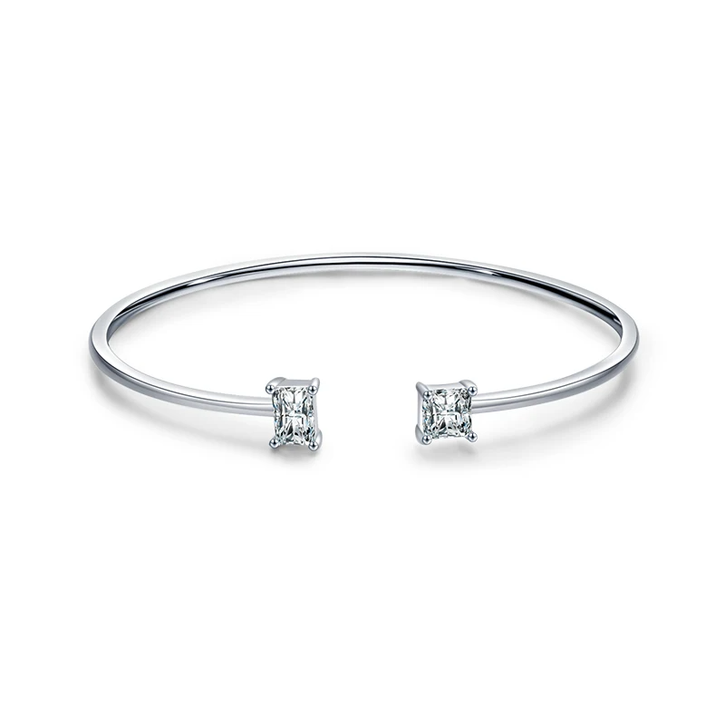 Twin Flame Open Cuff Bracelet