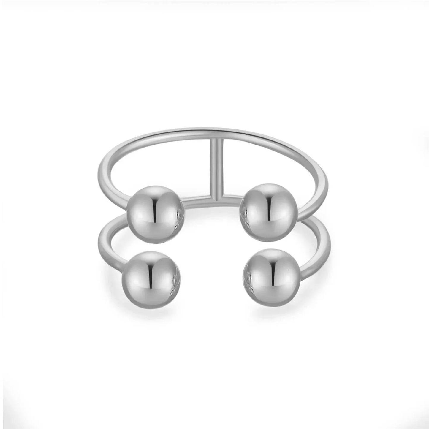 Dual Orbit Sphere Ring