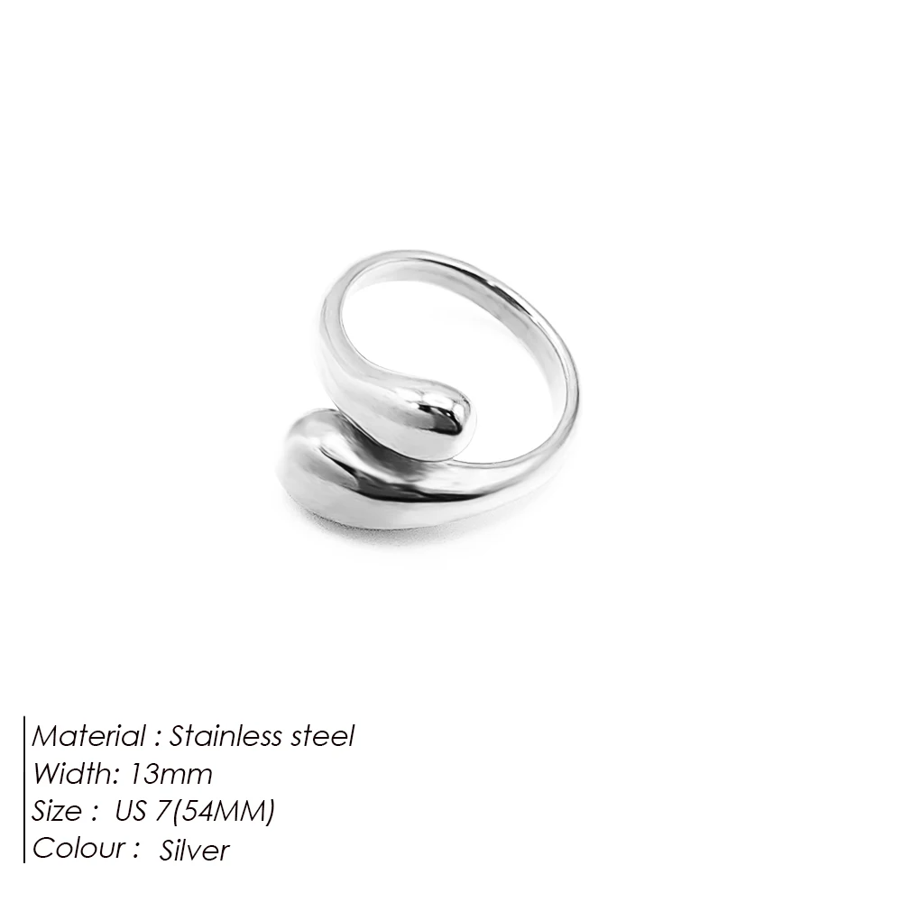 Liquid Embrace Wrap Ring