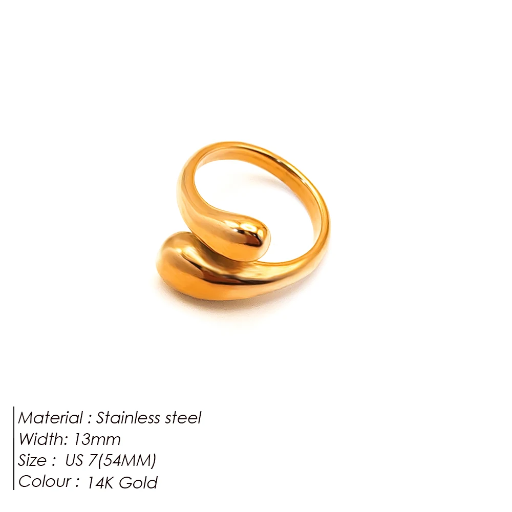 Liquid Embrace Wrap Ring