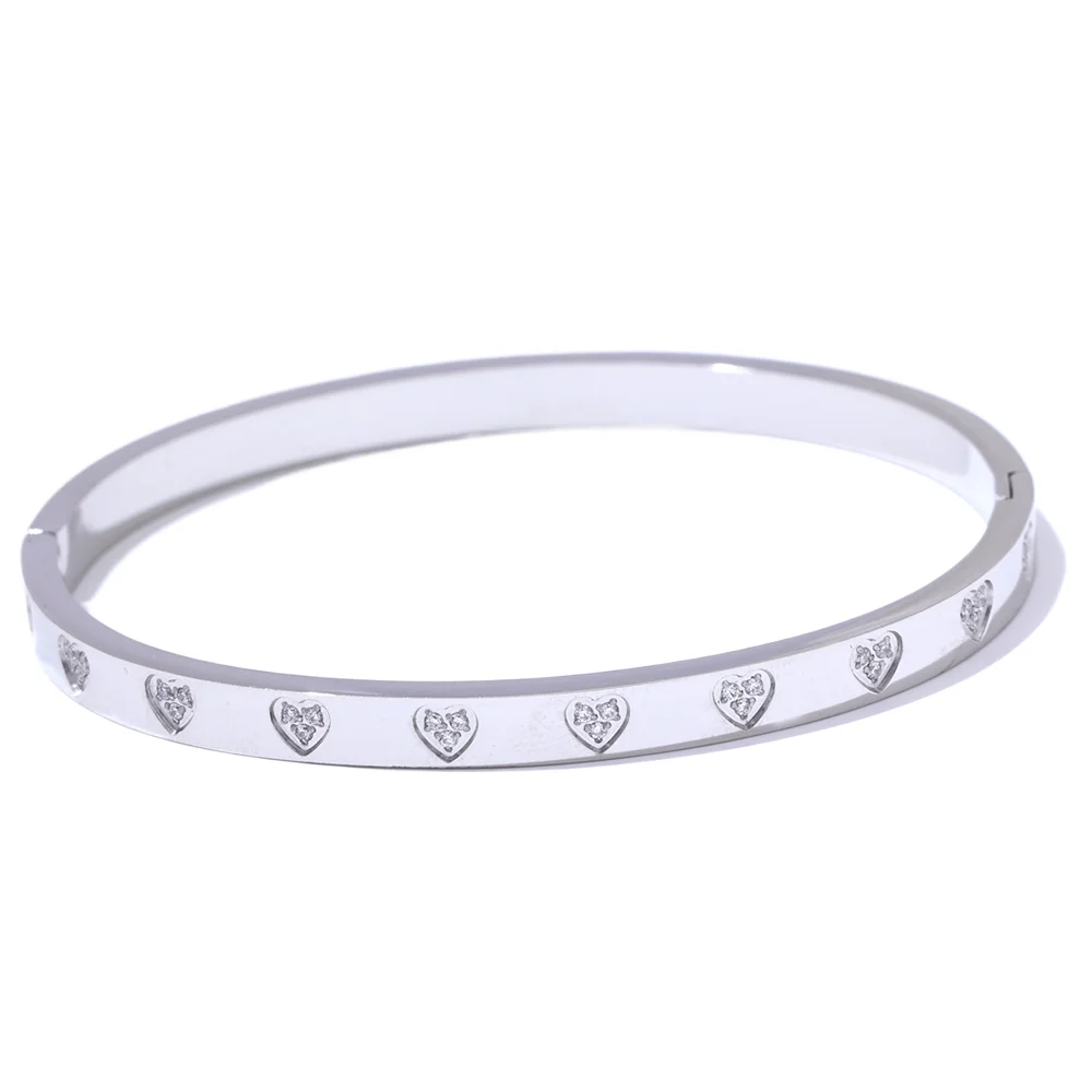 Radiant Heart Bangle