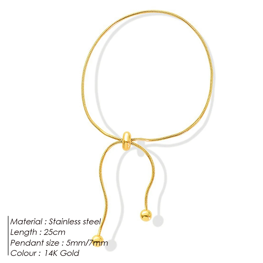 Sleek Slider Knot Bracelet