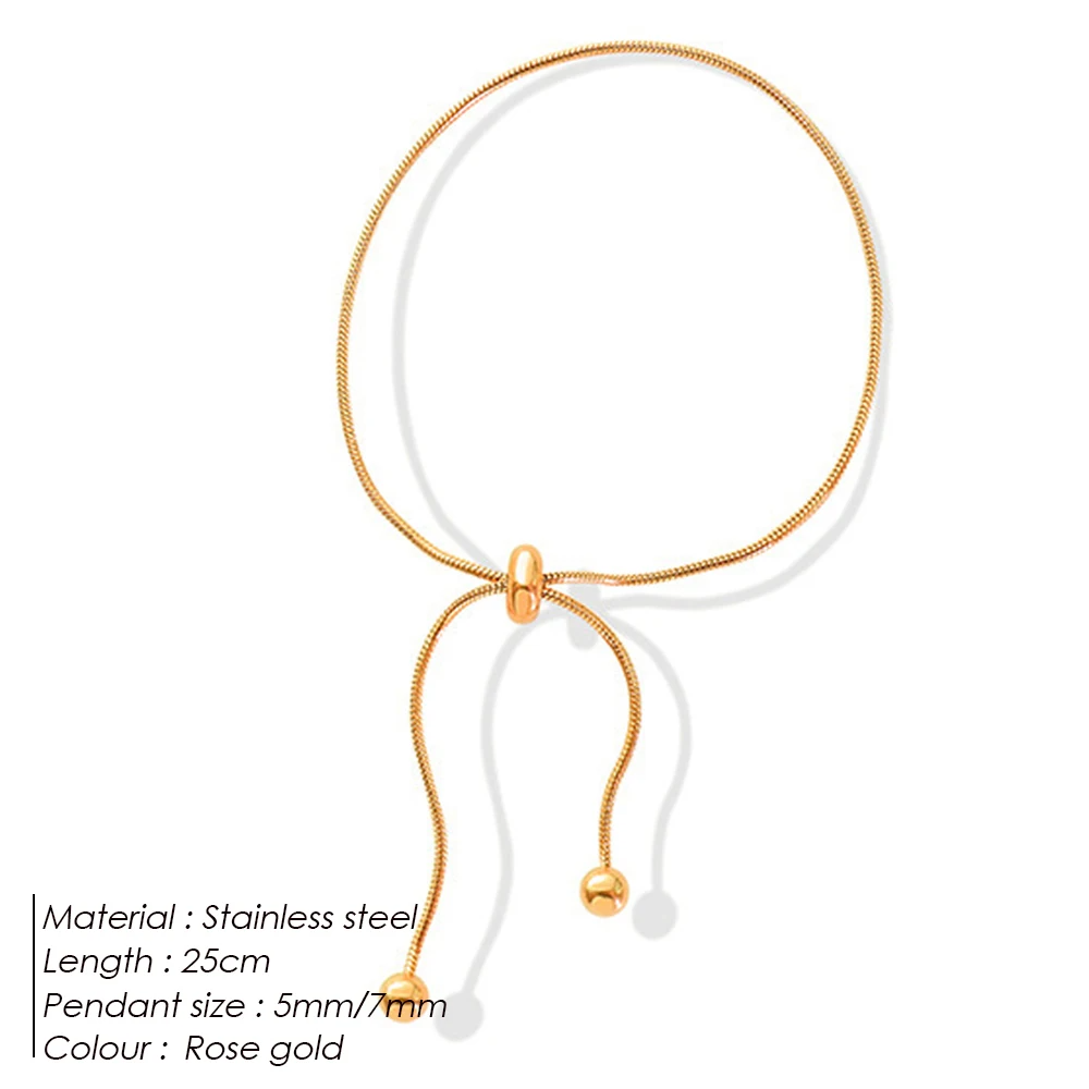 Sleek Slider Knot Bracelet