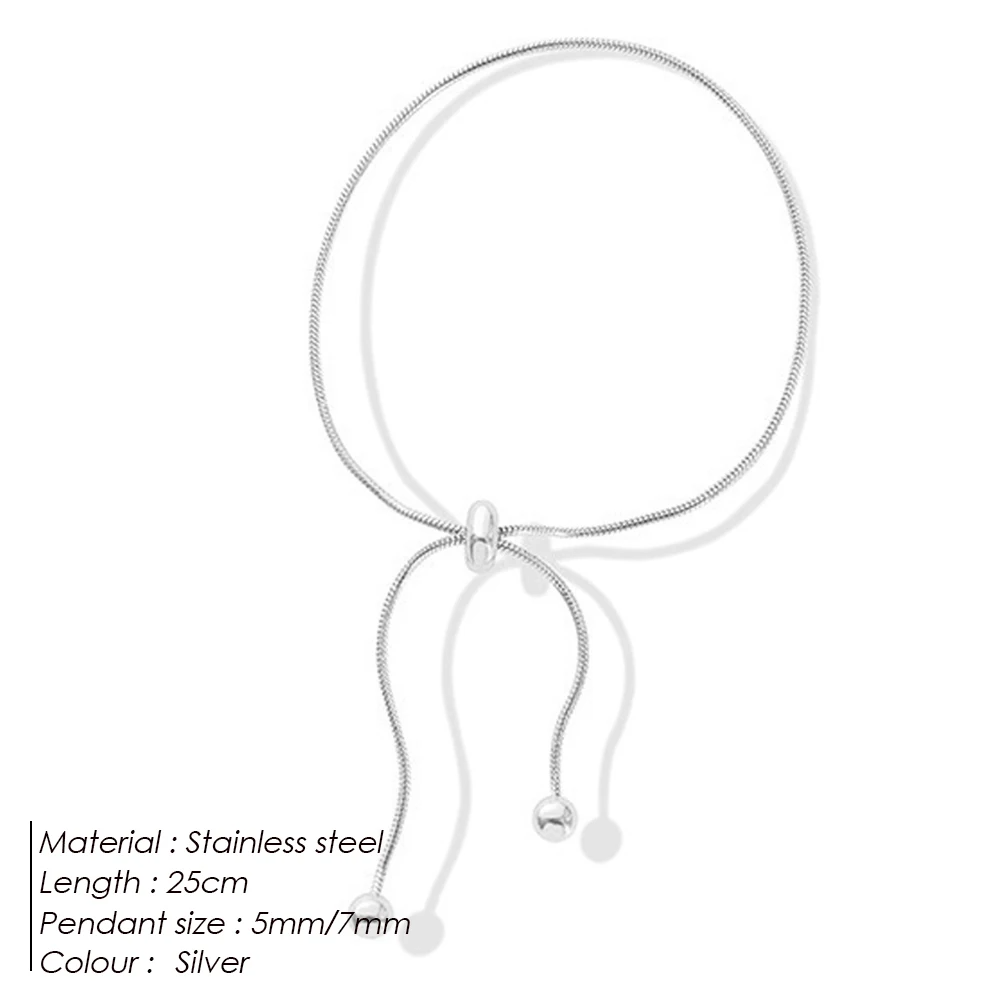Sleek Slider Knot Bracelet