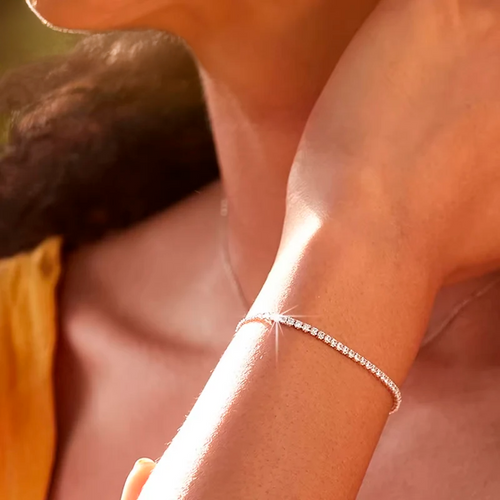 Sparkle Slide Tennis Bracelet