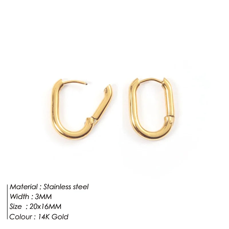 Urban Curve Mini Hoops