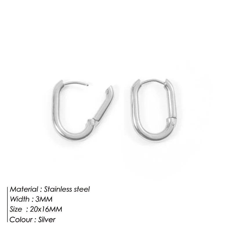 Urban Curve Mini Hoops