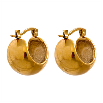 Gilded Shell Earrings