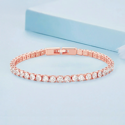 Blushing Tennis Bracelet
