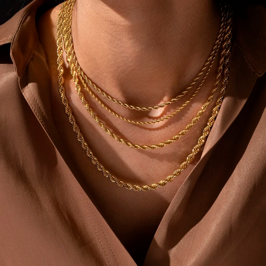 Golden Spiral Necklace