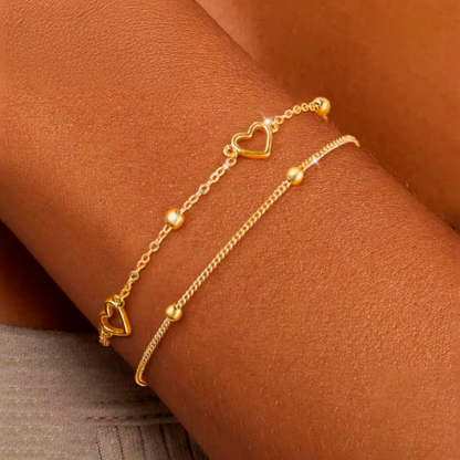 Heartfelt Duo Bracelet