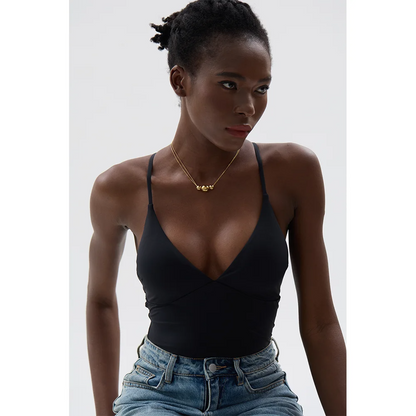 Triple Sphere Statement Necklace