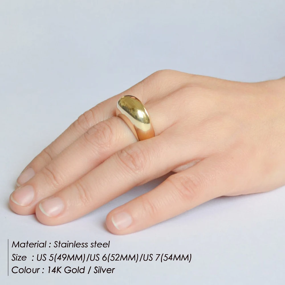 Pillow Glow Dome Ring