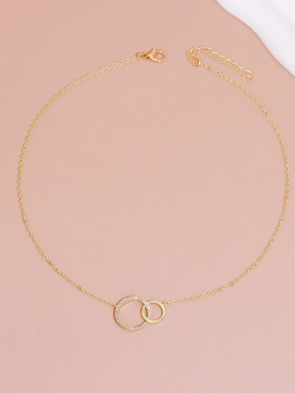 Infinity Bond Circle Necklace