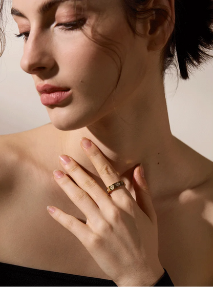 Heartfelt Crystal Ring