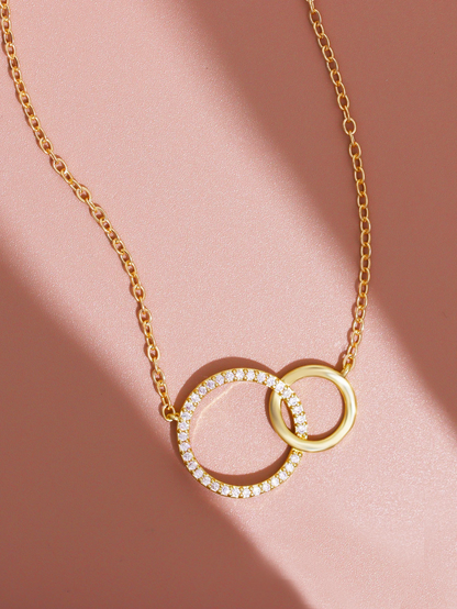 Infinity Bond Circle Necklace